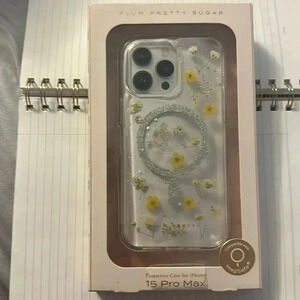 Plum Pretty Sugar Protective case for iPhone 15 Pro max